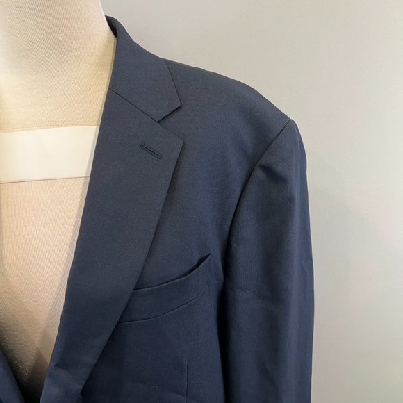 NWT NORDSTROM Navy Blue Blazer (44R) - Picture 3 of 9